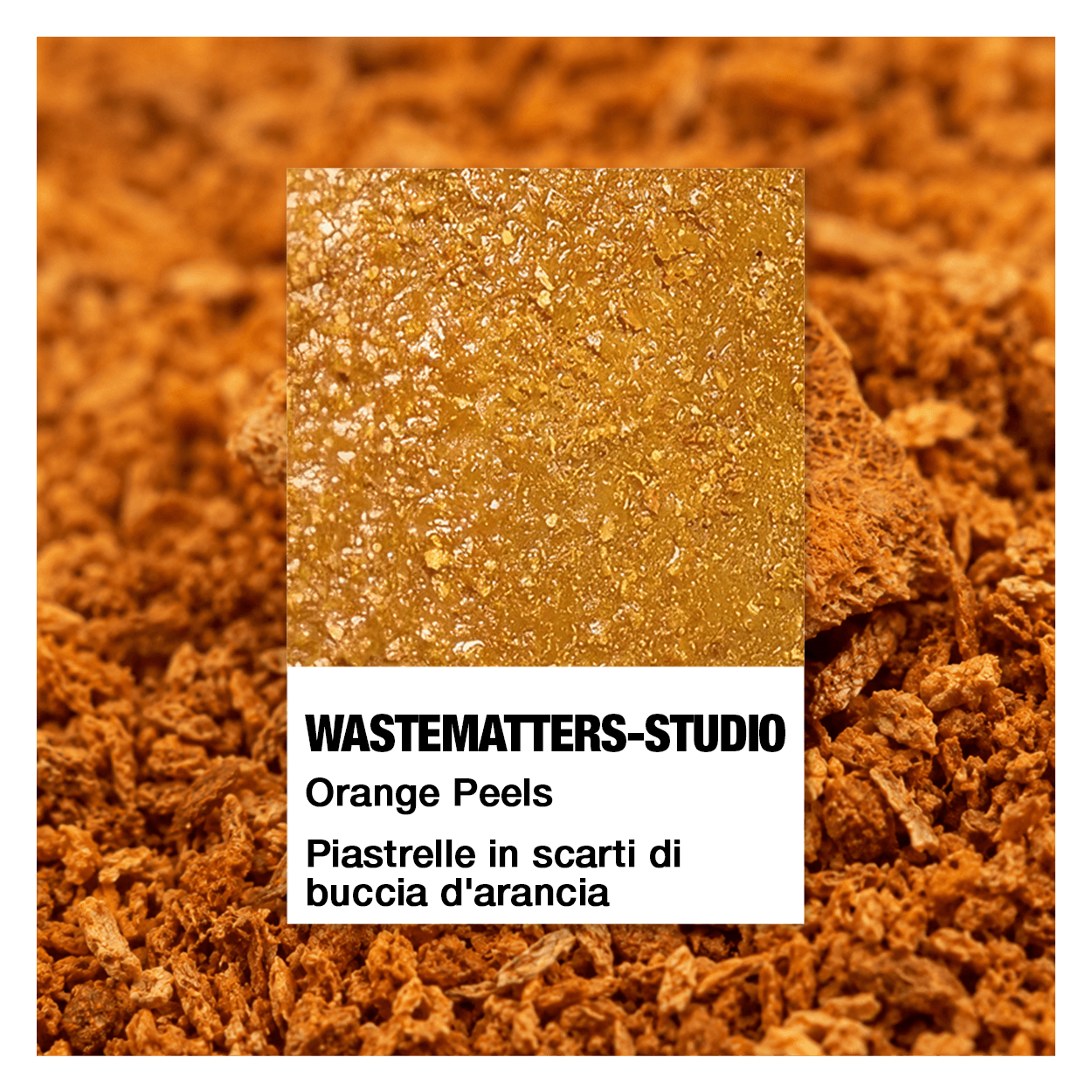 wastematters orange peels waste tiles